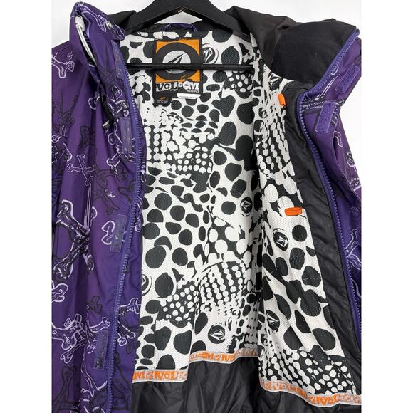 Y2K Volcom AOP Nimbus Ski Jacket Women’s Size Small Outdoor Casual - Picture 14 of 14